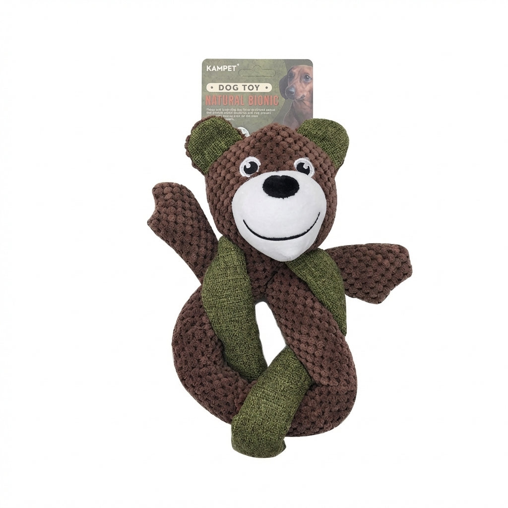 Indestructible squeaky dog toy for medium and large breeds - image 4