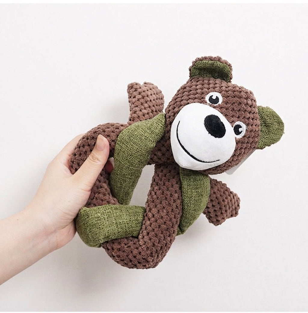 Indestructible squeaky dog toy for medium and large breeds - image 8