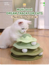 Ice Cream Cat Track Ball Tower